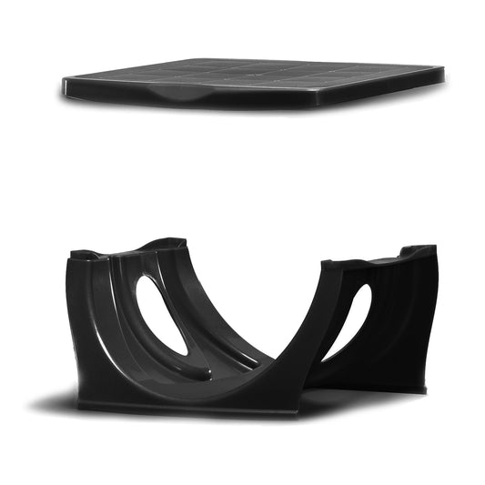 water bottle storage in black  - bariboo